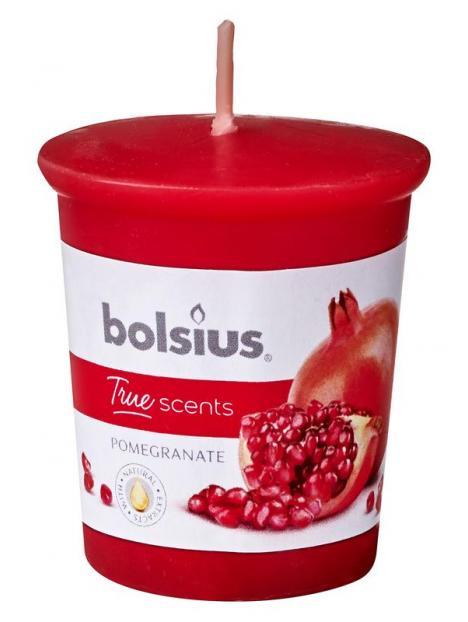 Votive 53/45 rond true scents pomegranate