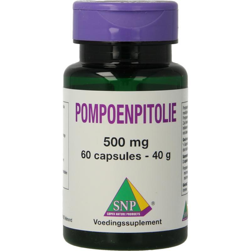 SNP pompoenpitolie 500mg