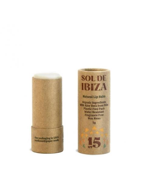 Sol de Ibiza vegan lippenbalsum spf15