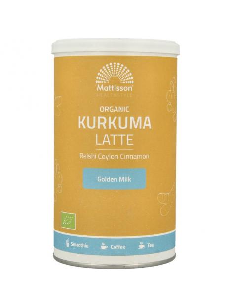 Latte kurkuma goldenmilk reishi Ceylon kaneel bio