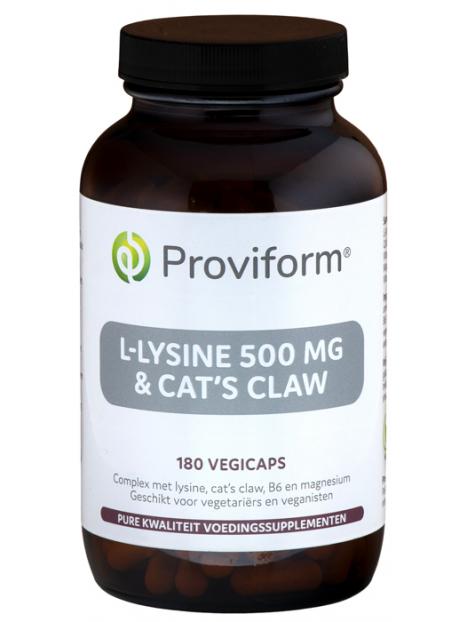 Proviform lysine 500mb & cat's claw