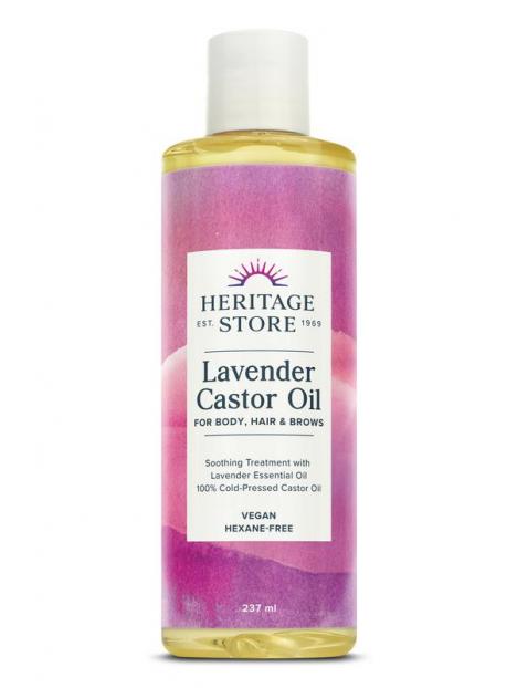 Heritage Store castor oil lavender