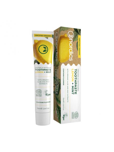 Nordics Tandpasta lemon mint bio