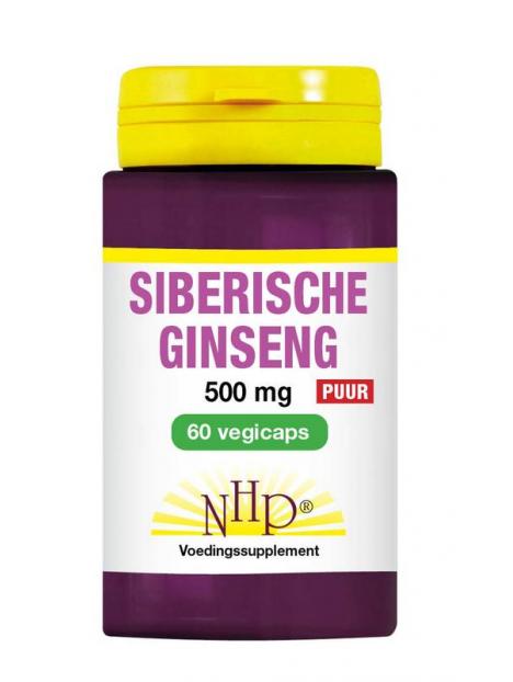 NHP Siberische ginseng 500 mg puur