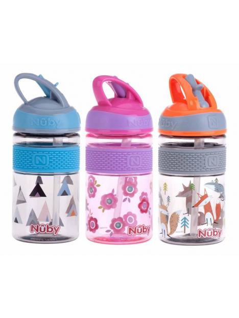 Nuby 2 in 1 Beker tuit hard 360 ml 3 jaar