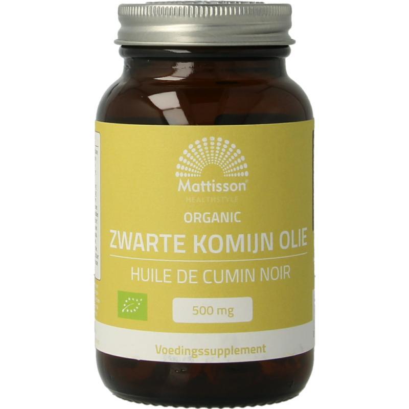 Organic zwarte komijn 500 mg bio