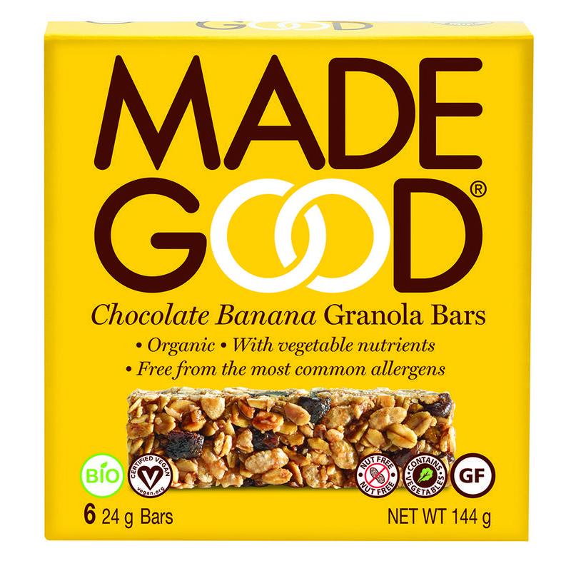 Granola bar chocolate banana 24 gram bio