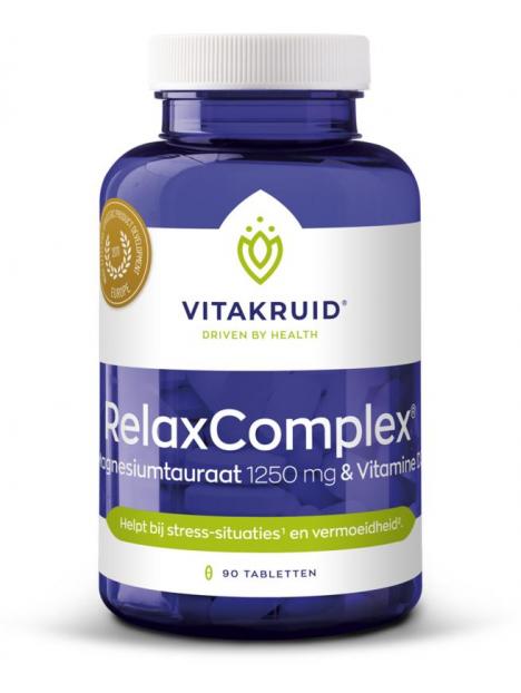 Vitakruid RelaxComplex 1250 mg magnesiumtauraat & D3