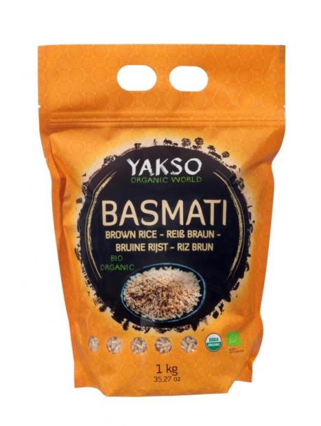 Basmati rijst bruin bio