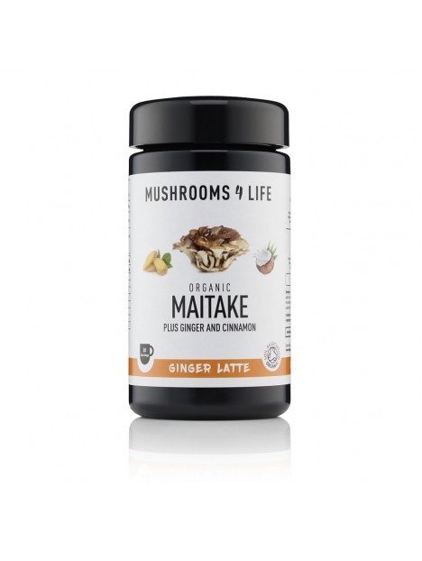 Maitake - Latte aux Champignons et Gingembre 1000mg Bio