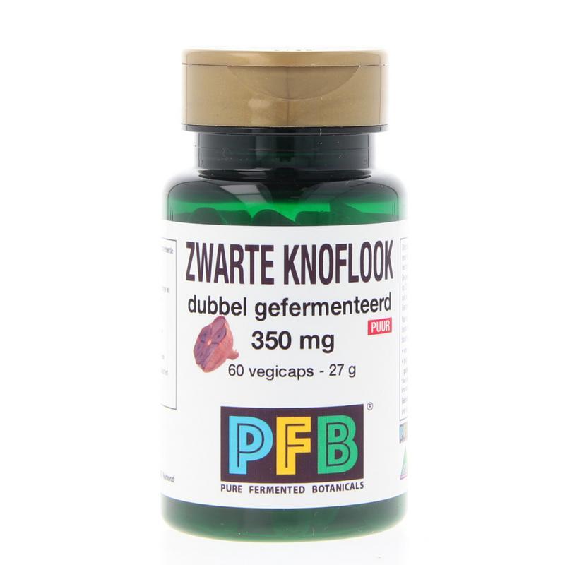 Zwarte knoflook dubbel gefermenteerd