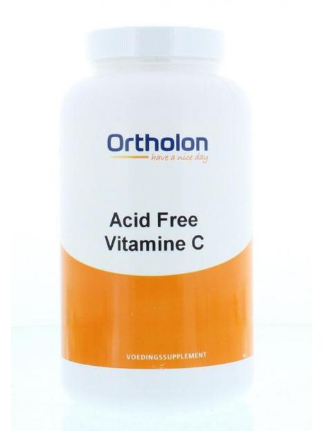 Vitamine C acid free