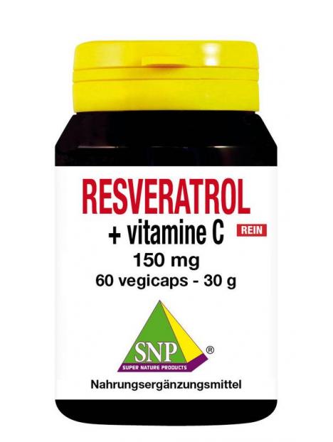 Resveratrol + vitamine C 150 mg puur