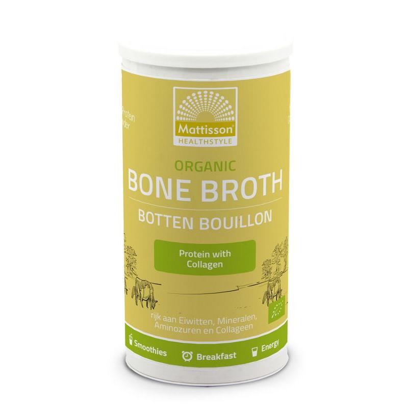 Organic bone broth botten bouillon