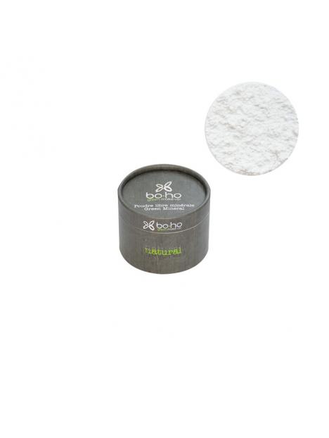 Mineral loose powder translucent powder white