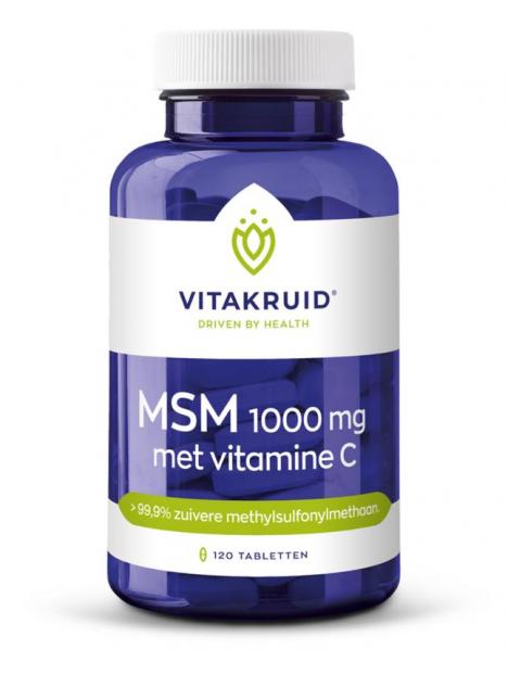 dienen Nylon gek geworden Vitakruid MSM 1000 mg + vitamine C