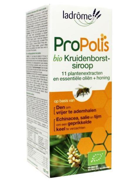 Propolis hoestsiroop suikervrij bio