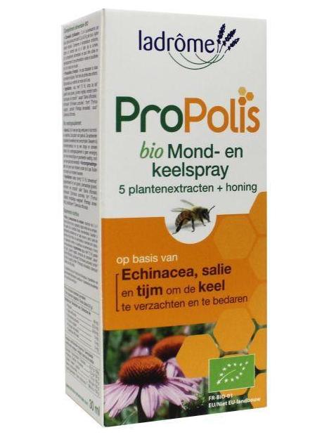 Propolis keel- en mondspray bio