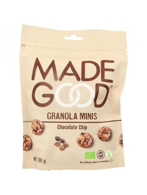 Made Good Granola minis chocolate chip bio