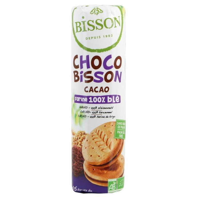 Bisson Choco tarwekoekjes met cacao vulling