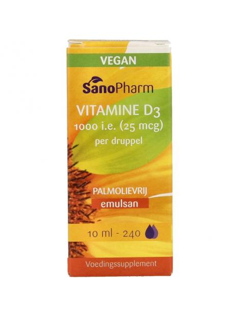 Sanopharm emulsan vitamine d3 vegan