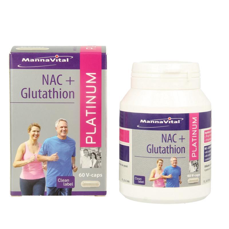 Mannavital NAC + glutathion platinum