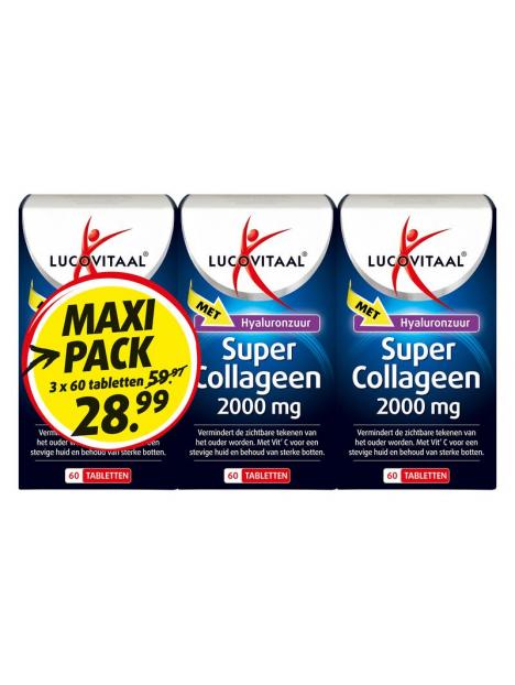 Lucovitaal Lucovitaal collag super 3-pack