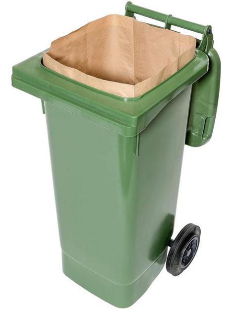 Biomat Wastebag compostable paper 240 liter