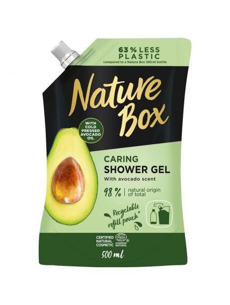 Nature Box Showergel avocado navul