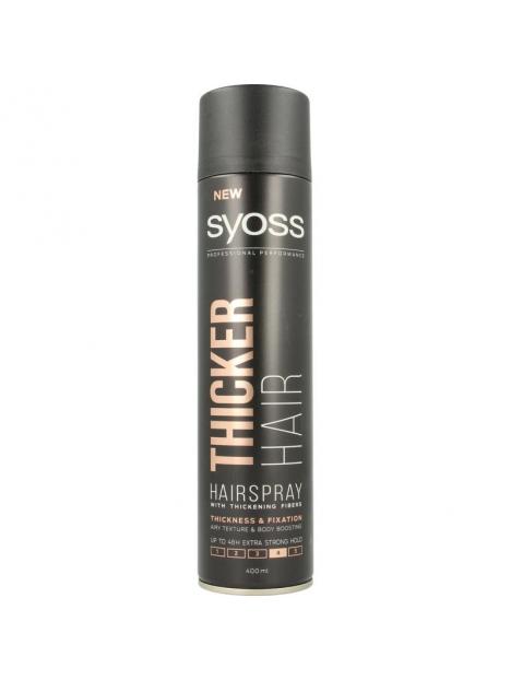 Syoss Hairspray thicker hair