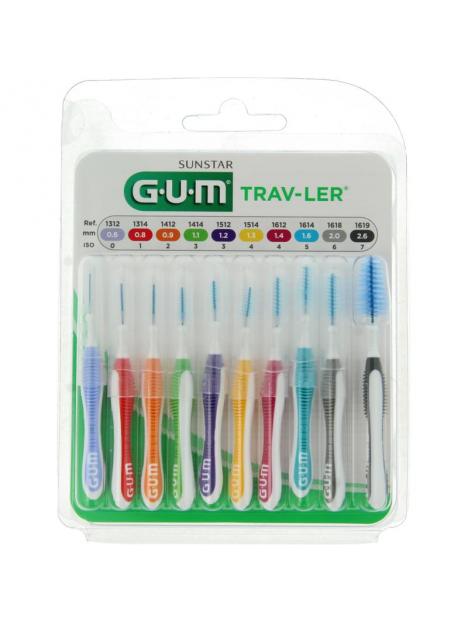 GUM Trav-ler ragers multipack