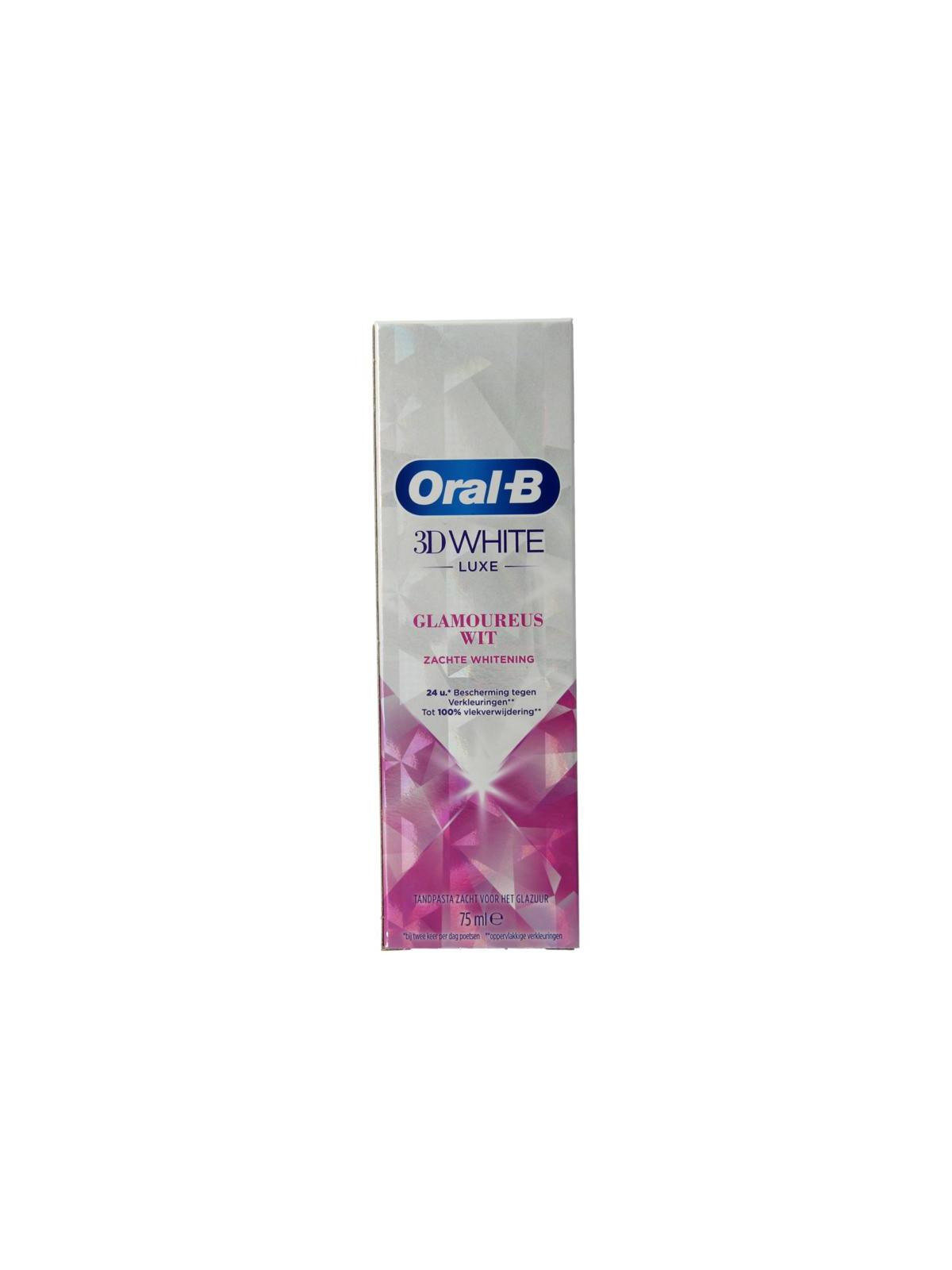 Oral B Tandpasta 3D white luxe