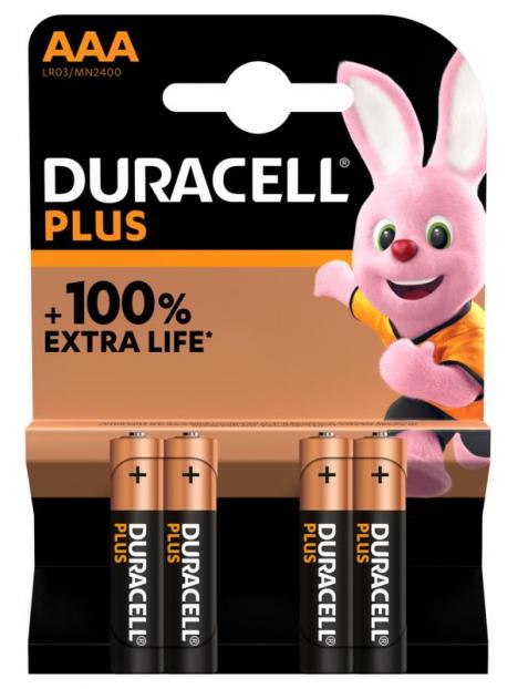 Duracell Alkaline plus AAA