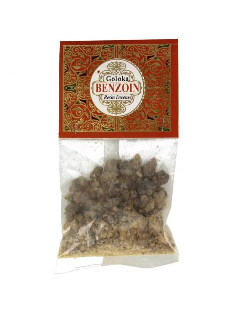 Goloka Resin incense benzoin 12-pack