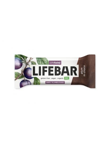 Lifefood Lifebar inchoco plum/pruim bio