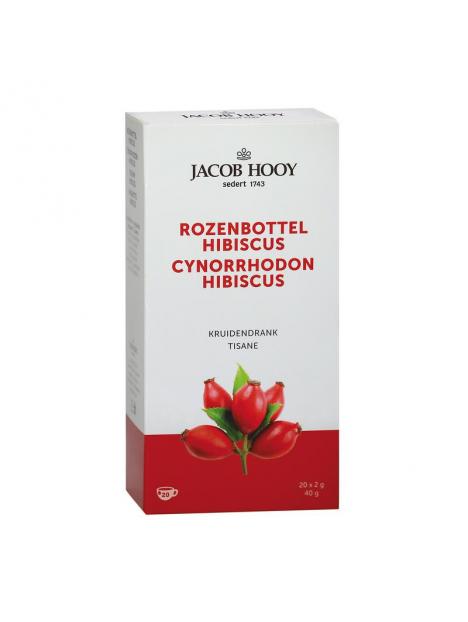 fantoom verkiezing het laatste Jacob Hooy Rozenbottel hibiscus thee zakjes