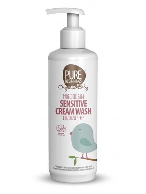 Pure Beginnings probiotic baby sens cream wash