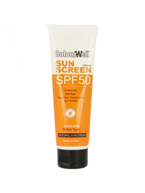 Colourwell Natuurlijke zonnecreme SPF50