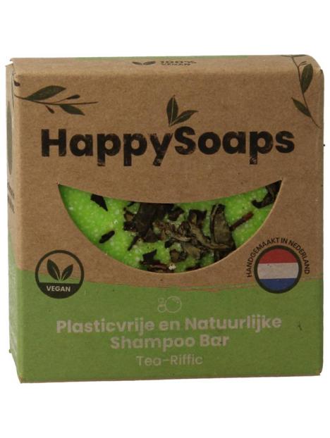 Happysoaps Shampoo bar tea-riffic