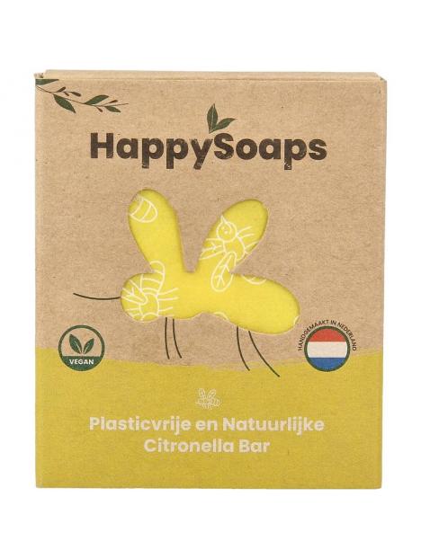 Happysoaps Anti insect bar citroen & krachtige munt