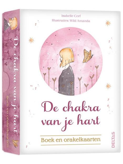 Deltas chakra van je hart boek&kaart