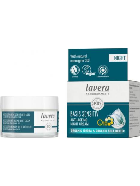 Lavera Basis Q10 night cream EN-IT