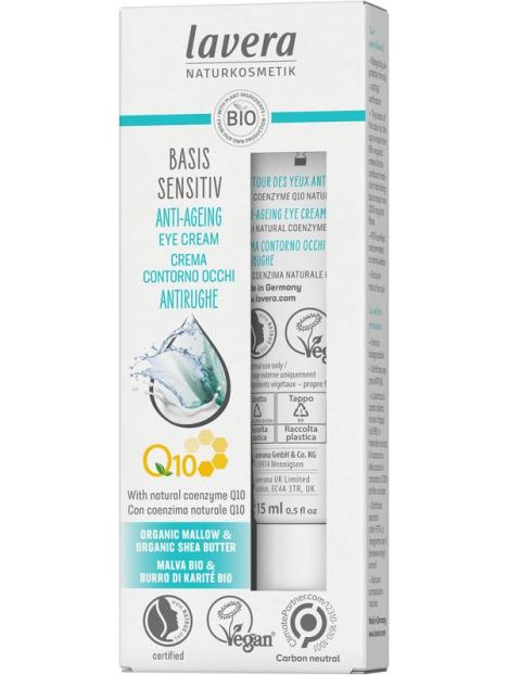 Lavera Basis Q10 eye cream EN-IT