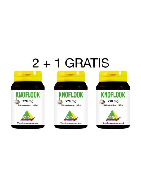 Knoflook 2 + 1 gratis