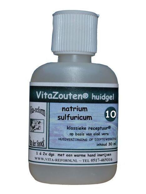 Natrium sulfuricum huidgel Nr. 10