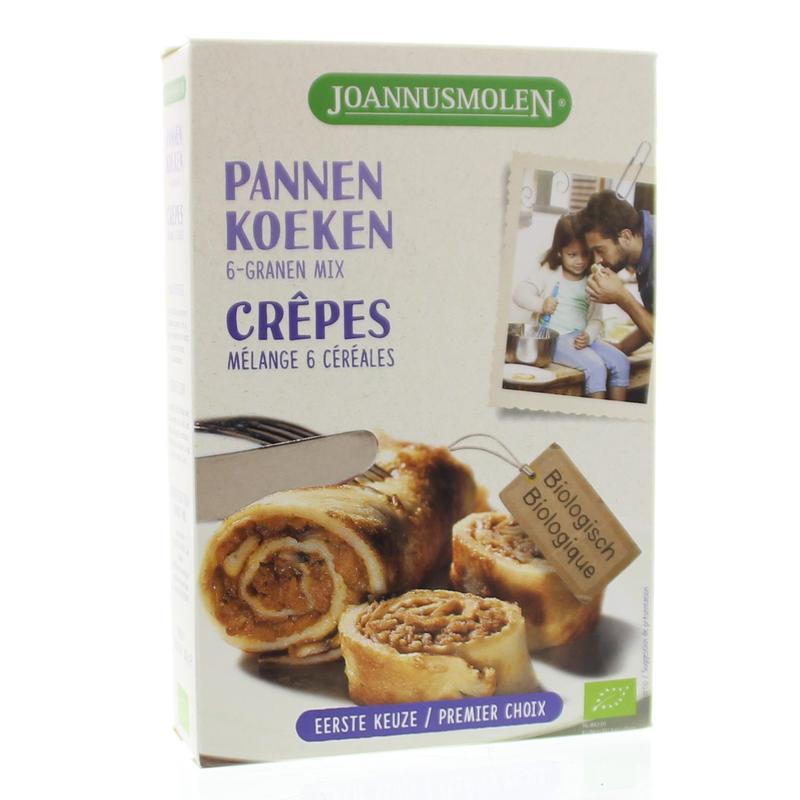 Pannenkoekmix 6 granen bio