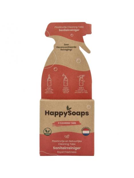 Happysoaps Cleaning tabs sanitairreiniger royal freshness