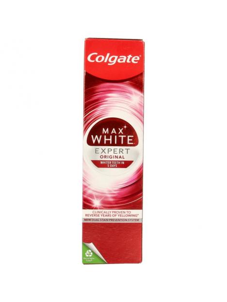 Colgate Tandpasta max white expert white