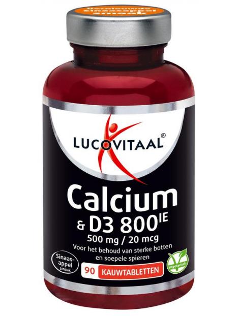 Lucovitaal Lucovitaal calcium 500mg + d3