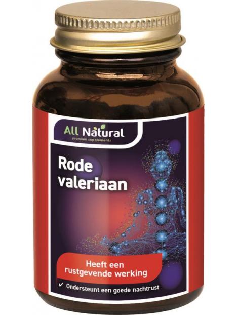 All Natural rode valeriaan